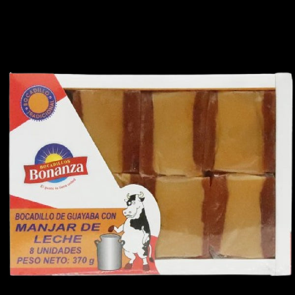 MANJAR DE LECHE BONANZA 8U 370G